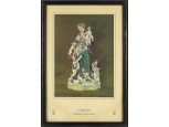 Meissen - Michel-Victor Acier : "Caritas" 25.5 x 17.5 cm