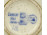Antik Zsolnay porcelánfajansz váza családi jelzéssel ~1880