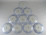 Antik Johnson Bros porcelán süteményes tányér készlet 10 darab