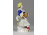 Antik Sitzendorf mini porcelán figura 7.5 cm