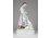 Régi Herendi porcelán libás lány 19.5 cm