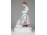 Régi Herendi porcelán libás lány 19.5 cm