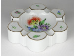 Virág mintás Herendi porcelán hamutál
