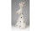 Buday Ágota virágos lány kerámia figura 26 cm