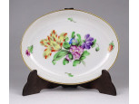 Virág mintás Herendi porcelán tálka