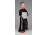 Art deco londiner porcelán figura italos palack kivehető fejjel 22.5 cm