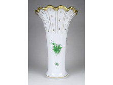 Hatalmas Apponyi mintás Herendi porcelán váza 36.5 cm