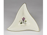Vajszínű Zsolnay porcelán hamutál tálka