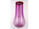 Nagyméretű Murano Palladio fújt üveg váza 33.5 cm