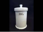 Antik porcelán patika tégely 300 Gr