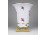 Indiai kosaras Herendi oroszlánlábas porcelán kaspó 18 cm