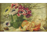 XX. századi festő : Asztali gyümölcscsendélet 1908.XII.31.