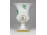 Zöld Apponyi mintás Herendi porcelán váza 11 cm