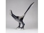Hibátlan art deco Hollóházi porcelán tukán madár 20 cm