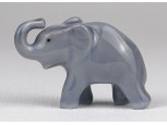Régi Metzler - Ortloff porcelán elefánt 2.5 cm
