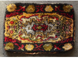 Kisméretű kárpitszőnyeg ~1940 52 x 72 cm