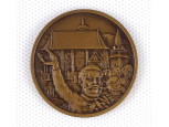 Tóth Sándor : Civitatis Miskolcz Sigillum - Kossuth bronz plakett