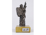 Jelzett 925-ös ezüst Mózes szobor talapzaton 11.5 cm