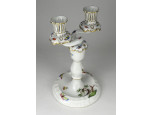 Rothschild mintás Herendi porcelán gyertyatartó 22 cm