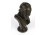 Jean-Antoine Houdon : Voltaire bronz büszt 28 cm