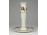 Pillangós vajszínű Zsolnay porcelán gyertyatartó 14 cm