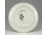 Pillangós vajszínű Zsolnay porcelán gyertyatartó 14 cm