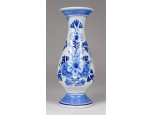 Régi Holland DELFT virágmintás porcelán váza ibolyaváza 11.5 cm