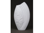 Biszkvit M. Frey Kaiser hófehér porcelán design váza 14 cm