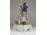 Antik német SITZENDORF hatalmas porcelán királynő négylovas hintón 28.5 x 23 x 52 cm