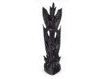"Visnu on Garuda" indonéziai keményfa fafaragás 58 cm