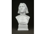 Herendi porcelán büszt Liszt Ferenc 23 cm