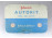 Régi Johnson & Johnson autokit first aid pléh doboz