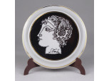 Szász Endre porcelán falikép 8.7 cm