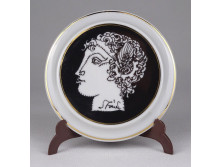 Szász Endre porcelán falikép 8.7 cm