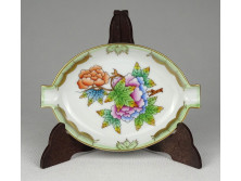 Herendi Viktória mintás porcelán hamutál VBO