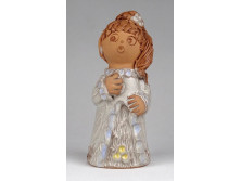 Antalfiné Szente Katalin kerámia figura 15 cm