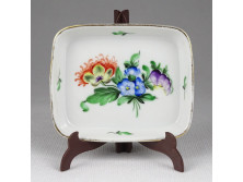 Régi Herendi viktória mintás porcelán tálka