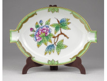 Viktória mintás Herendi porcelán hamutál VBO