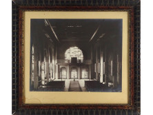 Glück József : Art deco templombelső 1929