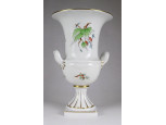Hecsedli mintás Herendi porcelán váza 24 cm