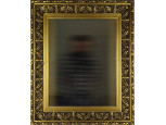 Régi arany keretes tükör 68 x 57 cm