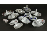 Régi asztali porcelán sótartó gyűjtemény 10 darab