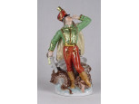 Herendi porcelán János vitéz figura 21 cm