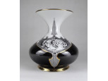 Hollóházi Jurcsák László porcelán váza 24 cm