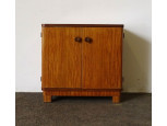Régi kisméretű art deco szekrény 72 x 35 x 77 cm