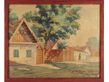 Tibai-Takáts Jenő (1876-1943) : A Petőfi utca Kiskőrösön 1929