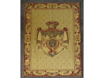Cserkészliliomos falikárpit unikornisos címerrel 128 x 182 cm