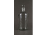Régi üvegdugós gyógyszertári 500 ml patika üveg 20.5 cm