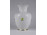 Régi Hollóházi porcelán váza 17.3 cm