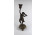 Antik bronz puttós lámpatest 43 cm